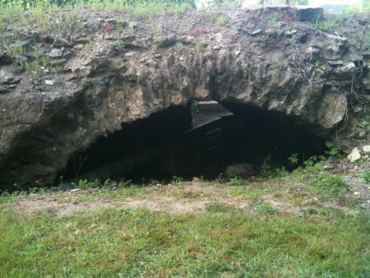 Pont de Forcé avant l'intervention des maçons de GENIE